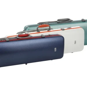 PURE GEWA Violin case Polycarbonate FUN - 4/4 - 1/2 (Blue / Black)