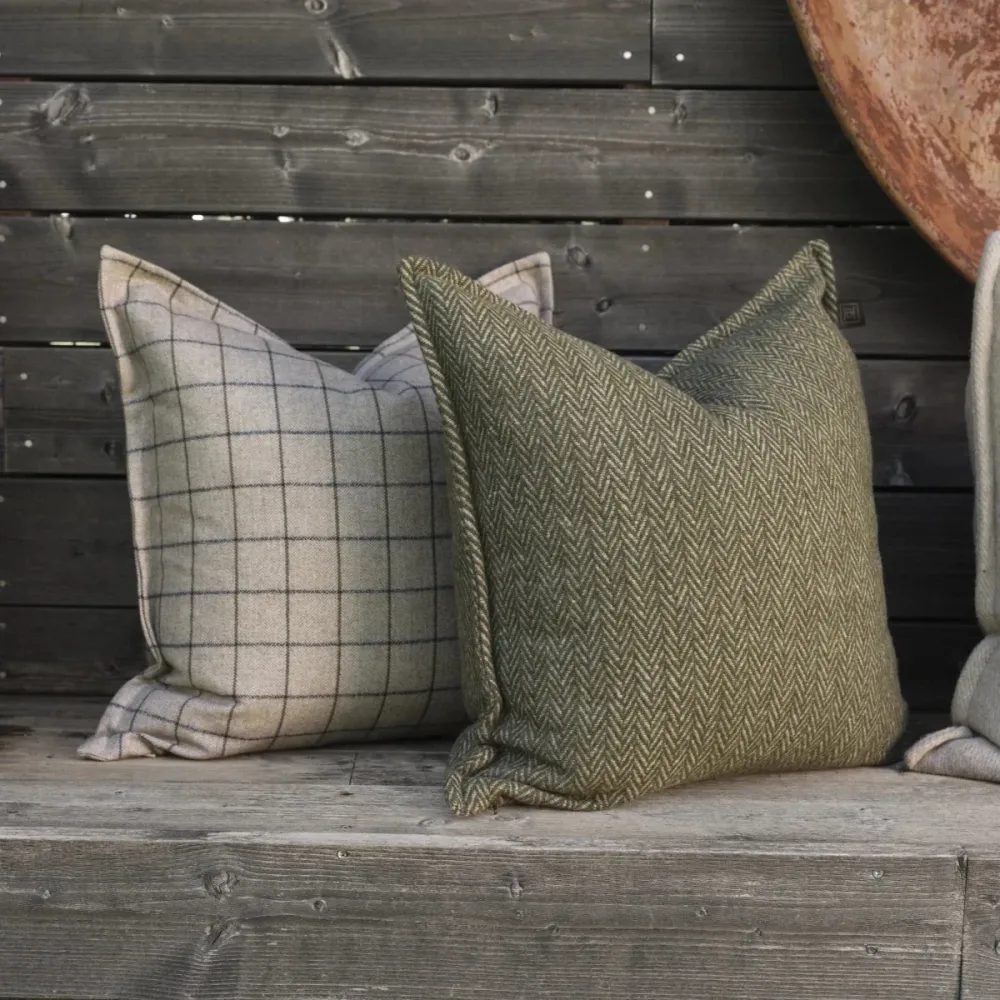 Halvor Bakke Liam putetrekk Beige 50 x 50 cm
