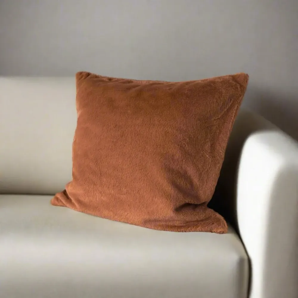 Putetrekk pels cognac 50 cm