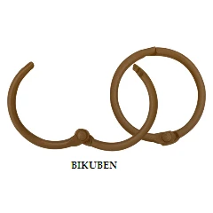 7gypsies: Large chocolate brown binding rings
