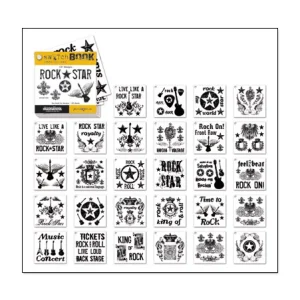 Creative Imaginations: Swatch Book Rock Star