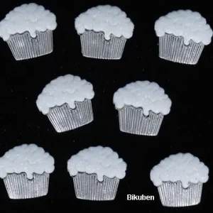 Dress it Up - Wedding Cupcakes Buttons