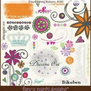 Fancy Pants: Daydreams Rub-ons