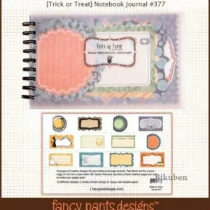 Fancy Pants: Trick or Treat- Notebook Journal 5 x 8"