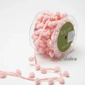 May Arts - Pom Pom String - Light Pink METERSVIS