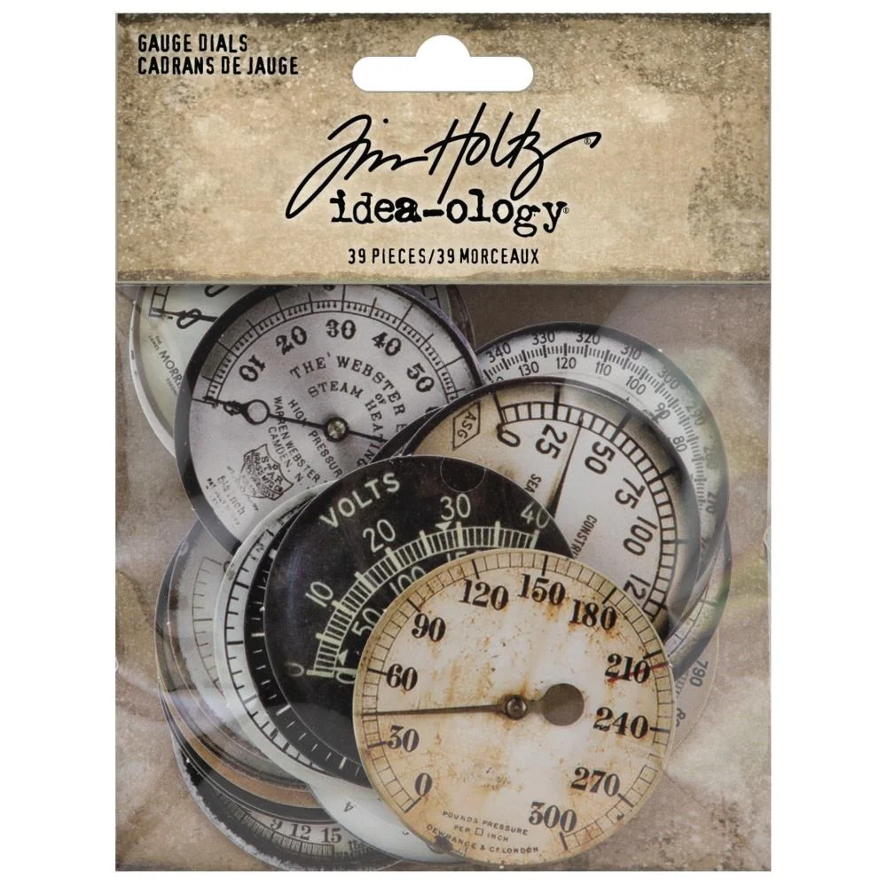 Tim Holtz - Idea-ology - Gauge Dials