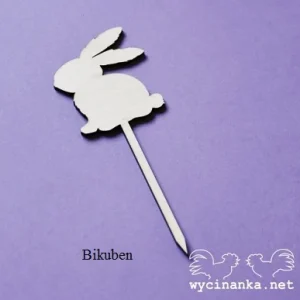 Wycinanka - Plywood - Kanin på pinne