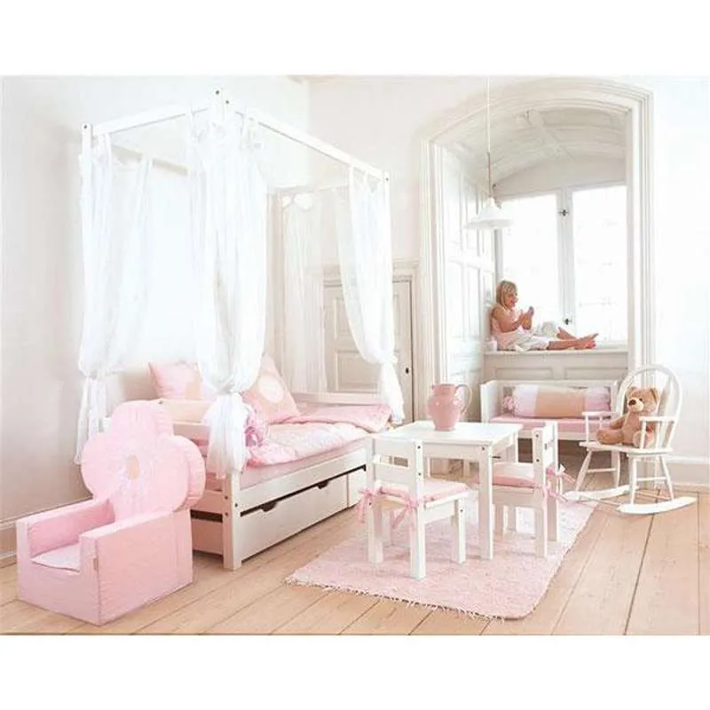 Hoppekids Putesett m. 2 Puter - FAIRYTALE FLOWER