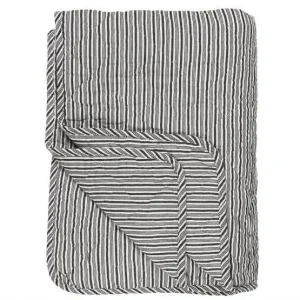 Quilt hvite og svarte striper