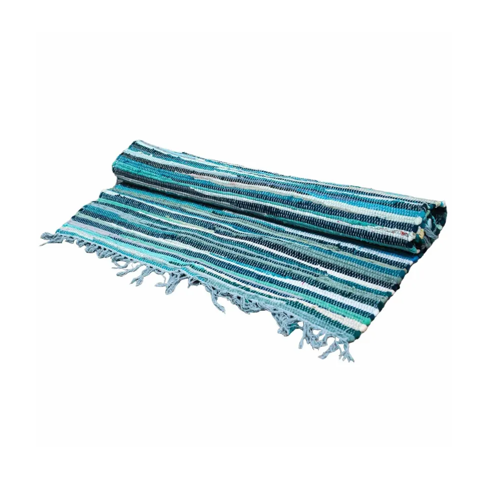 Ragteppe Lite Aqua Blues 50x90cm