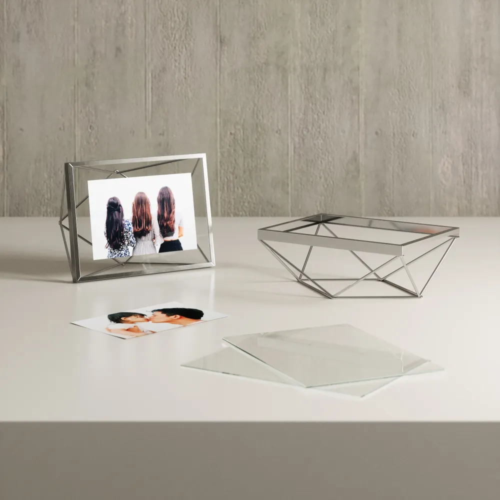 Prisma bilderamme 20*23 cm krom