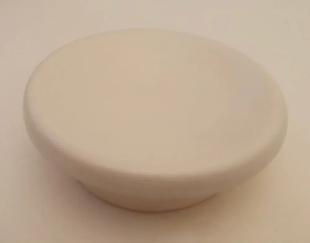 Putz Lid Castle Tile Design Mussel White rundt 13 cm