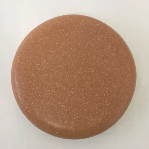 Rengjøring av fliser mocca brun, gips lokk flislagt komfyr, rundt 15 cm
