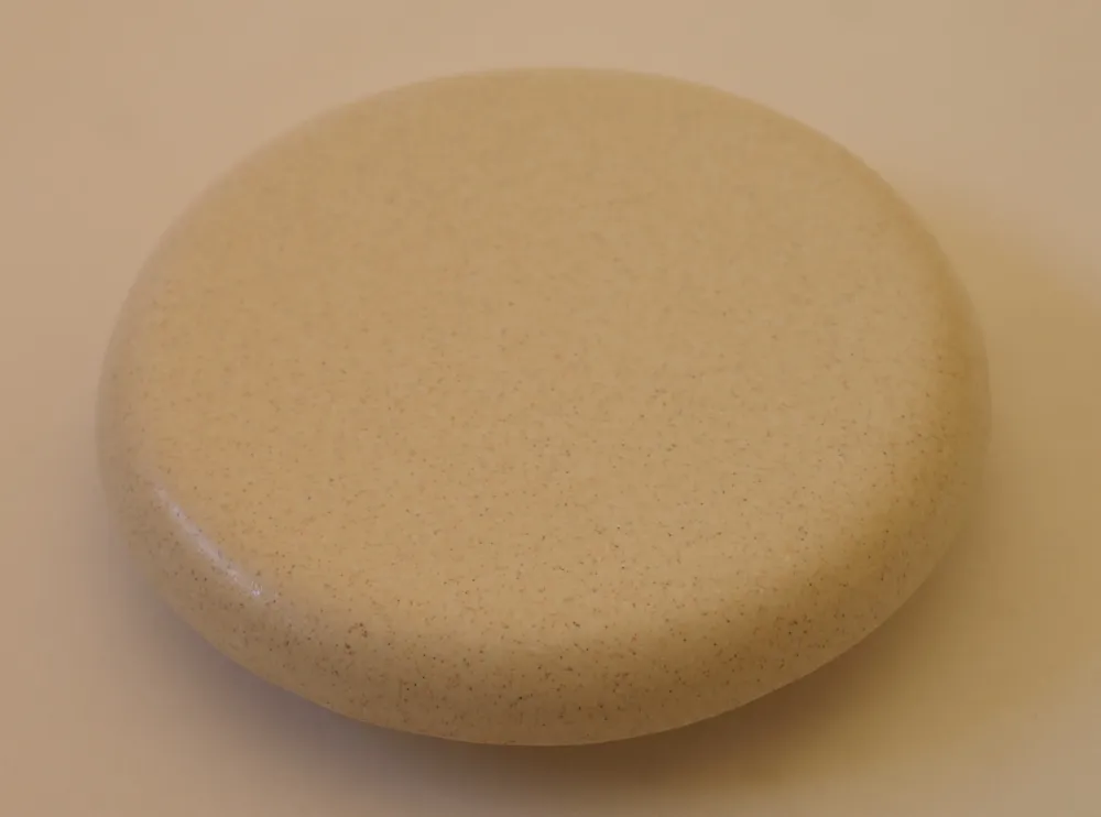Rengjøring av fliser Ravenna beige beige gips lokk flislagt komfyr rundt 15 cm