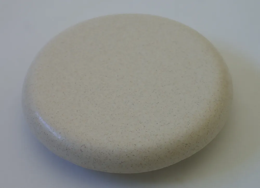 Rengjøring av fliser Ravenna beige beige gips lokk flislagt komfyr rundt 15 cm