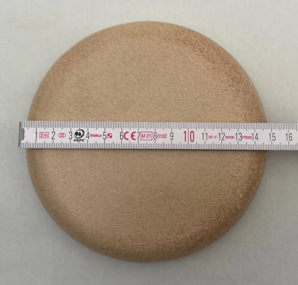 Rengjøring av karamell beige beige gips lokk flislagt komfyr rundt 15
