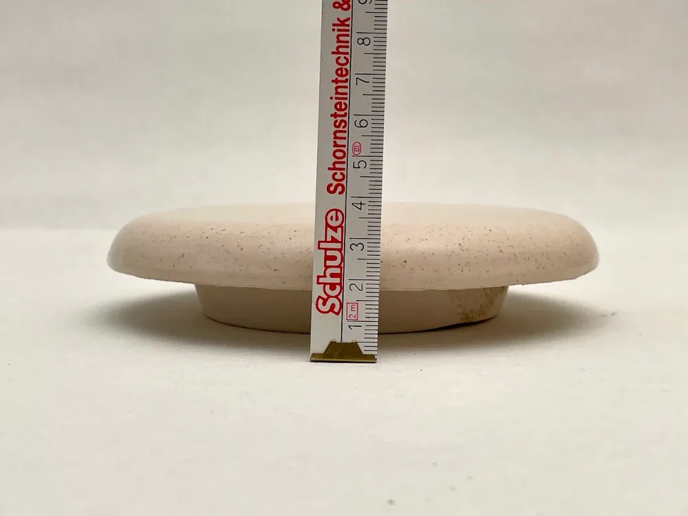 Rengjøringsfliser Elba Beige gips lokk flislagt komfyr rundt 15 cm