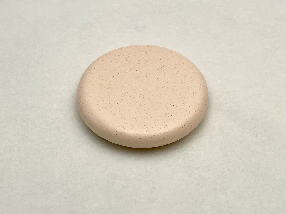 Rengjøringsfliser Elba Beige gips lokk flislagt komfyr rundt 15 cm