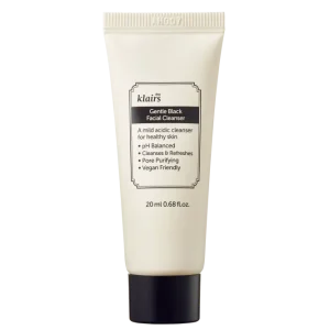 Gentle Black Facial Cleanser 20ml