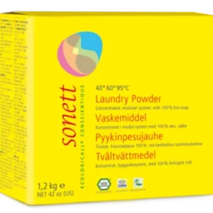 Vaskepulver, 1,2 kg, økologisk, Sonett