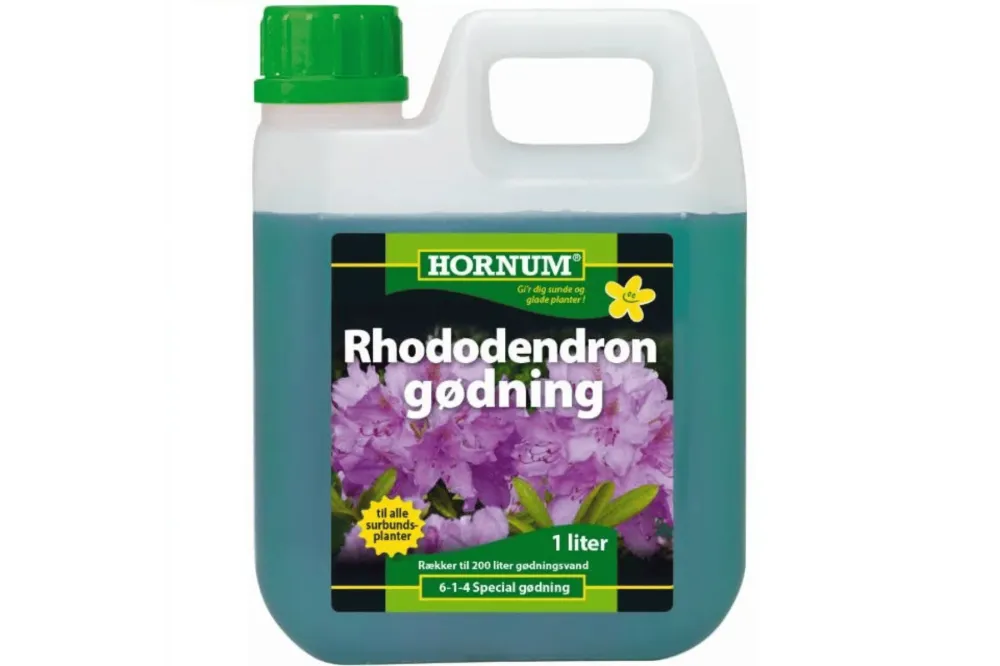 Rhododendrongjødsel Flytende, 1 L – Spesialgjødsel Sunn og Kraftig Vekst