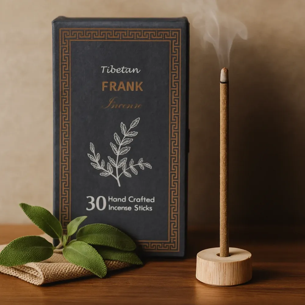 Røkelsegavepakke med frankincense dhoop, 30 pinner