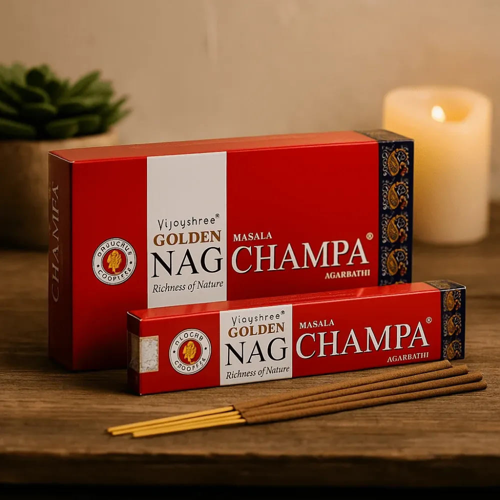 Champa Røkelse 15g, Golden Nag
