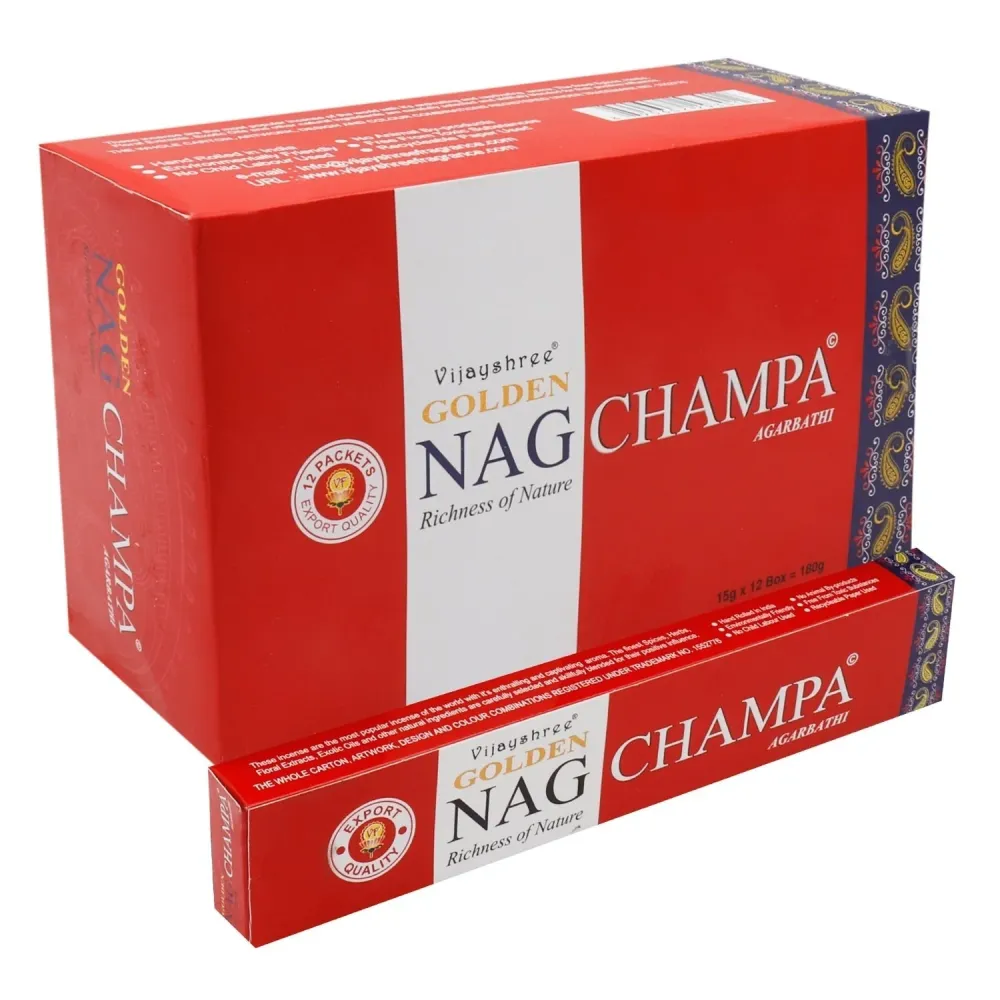 Champa Røkelse 15g, Golden Nag