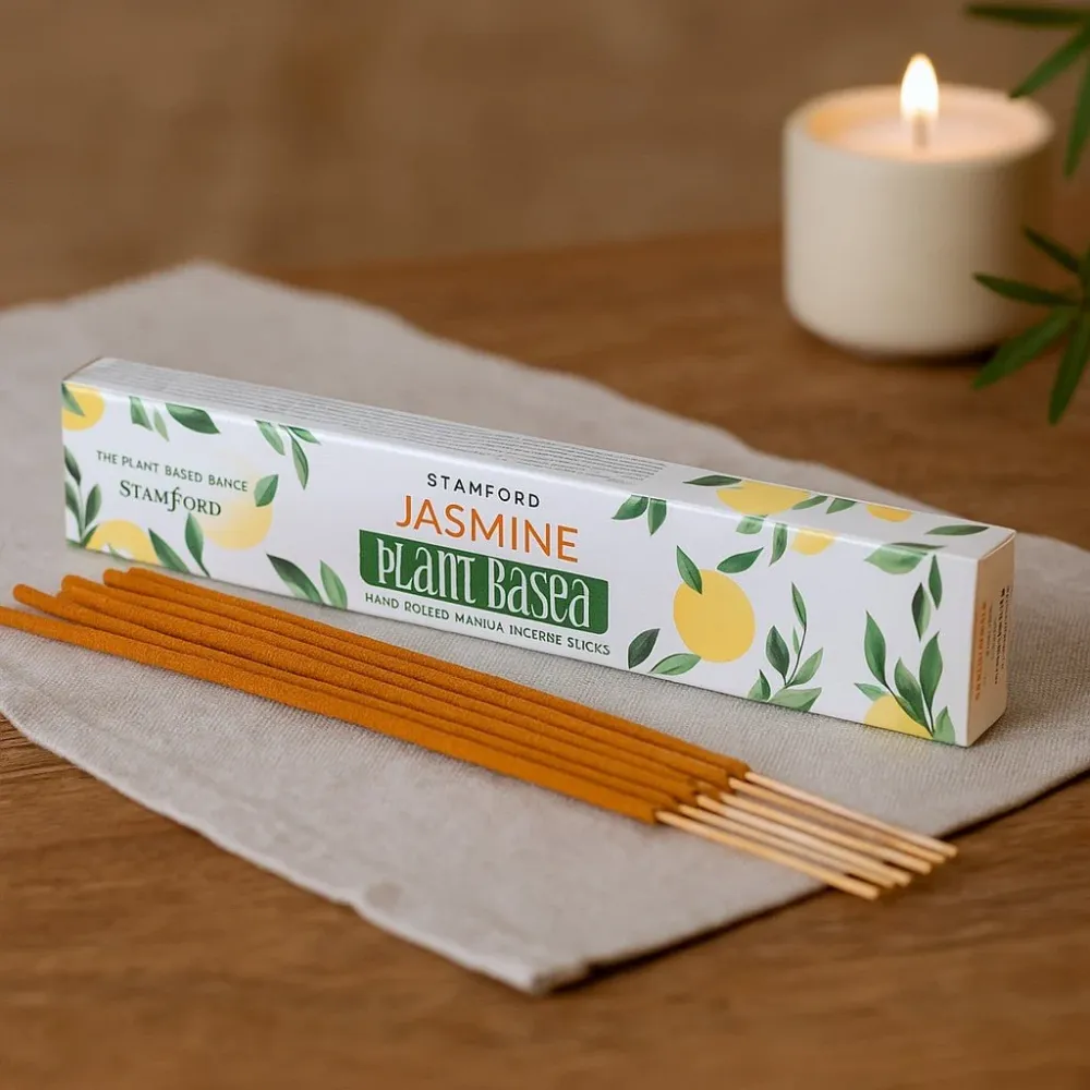 Jasmin Masala Røkelsespinner, Plantebasert