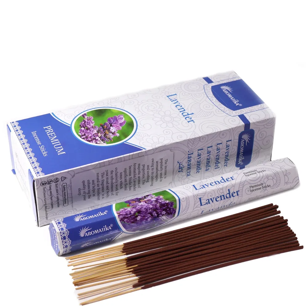 Lavendel Røkelsespinner uten Kull – Aromatika