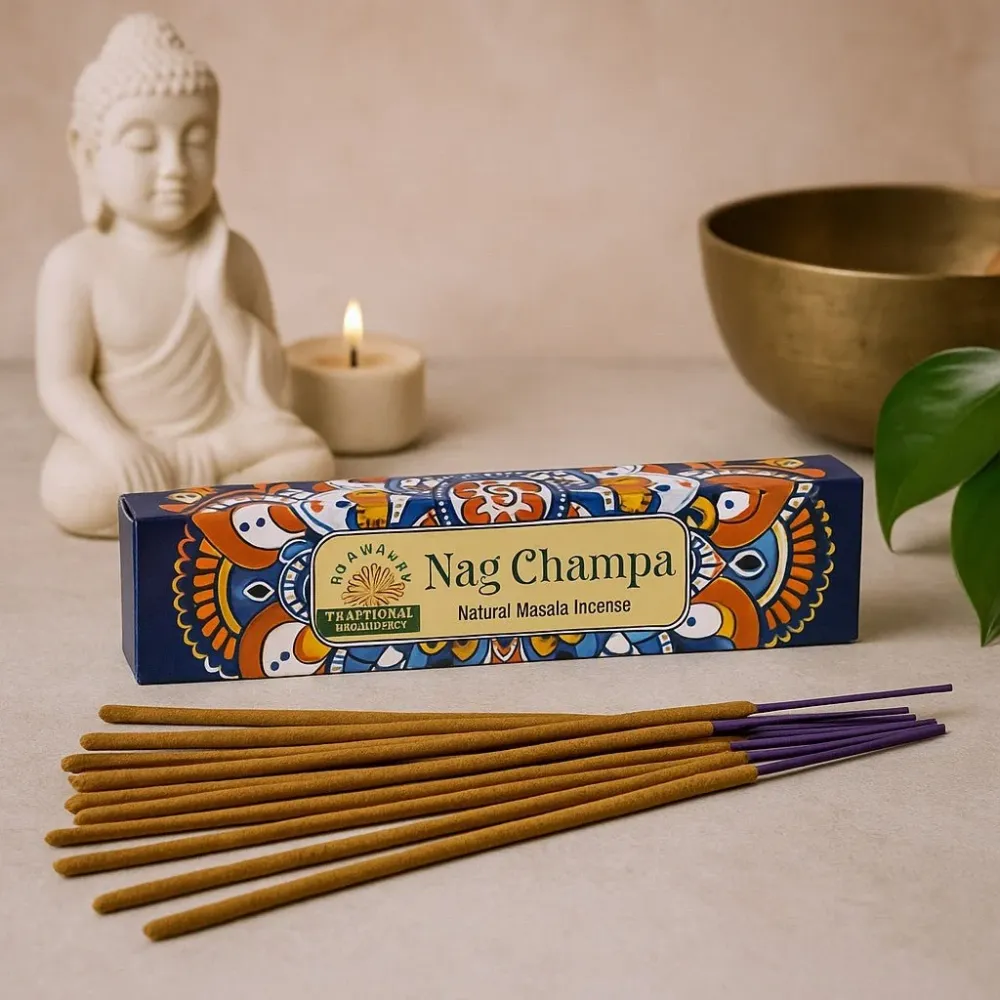 Nag Champa Masala Røkelsespinner Namaste Mandala
