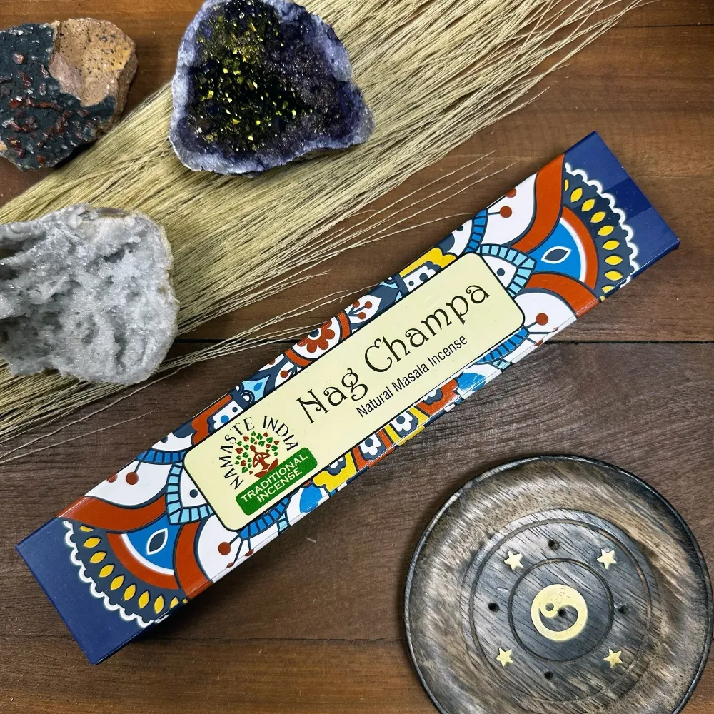 Nag Champa Masala Røkelsespinner Namaste Mandala