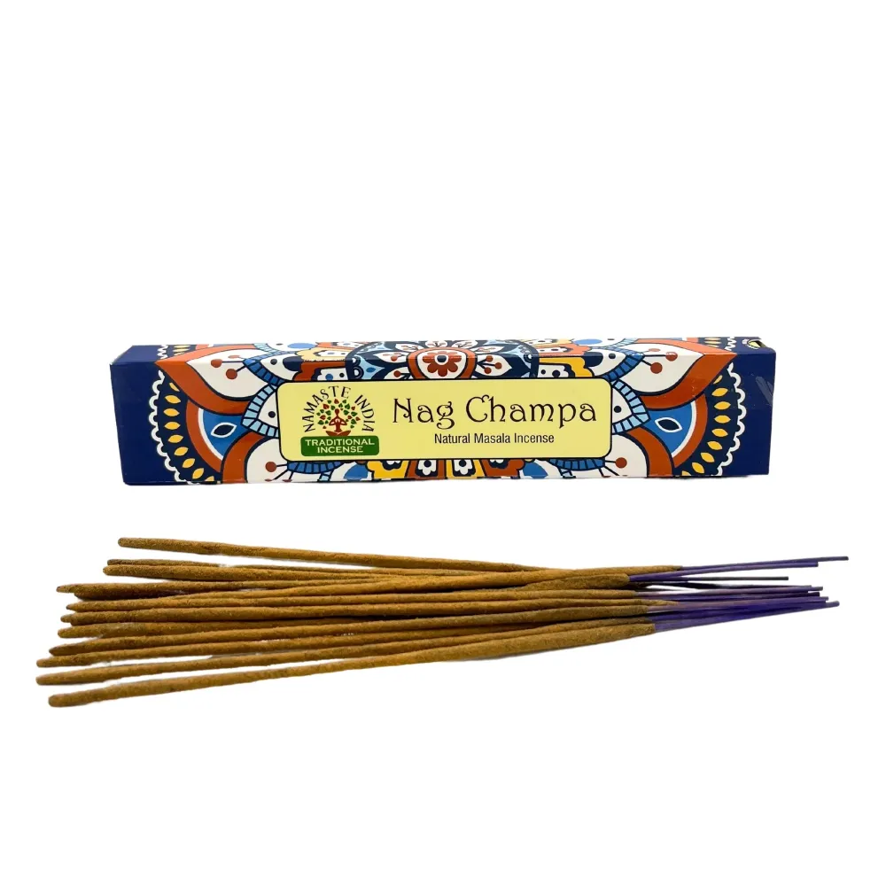 Nag Champa Masala Røkelsespinner Namaste Mandala