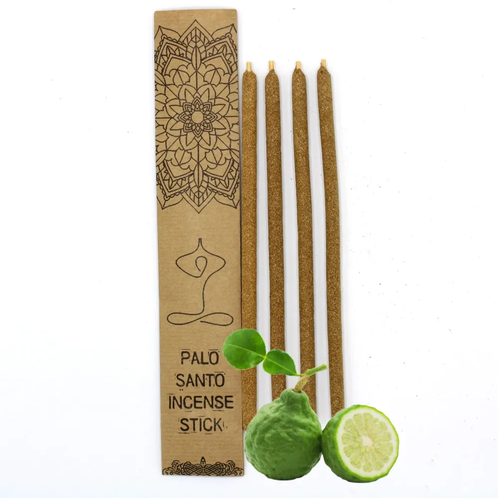 Palo Santo Røkelsespinner Bergamot Store 4 Pinner