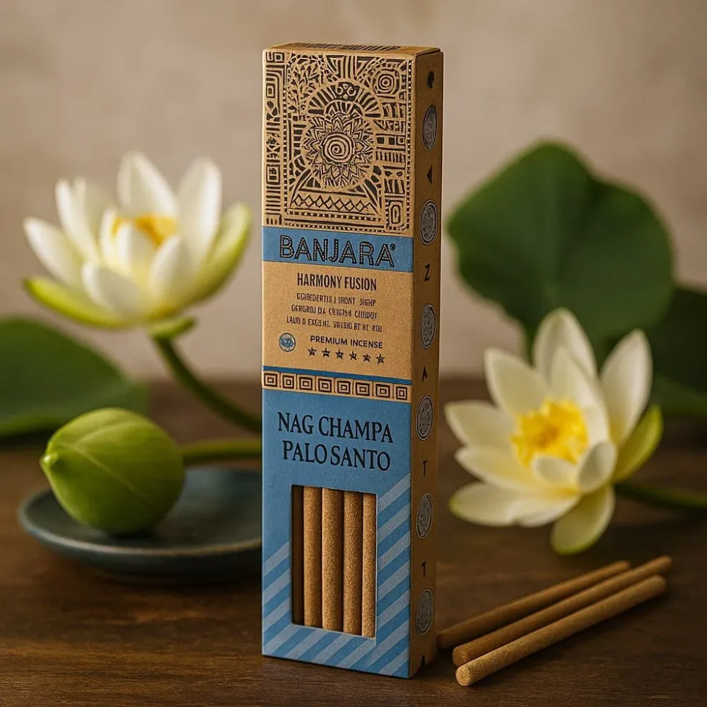 Palo Santo Røkelsespinner – Nag Champa Banjara