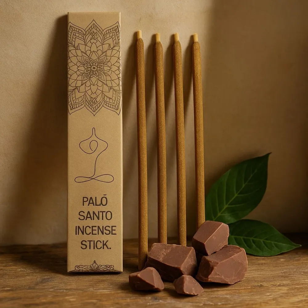 Palo Santo Røkelsespinner, Store Sjokolade Aromaterapi