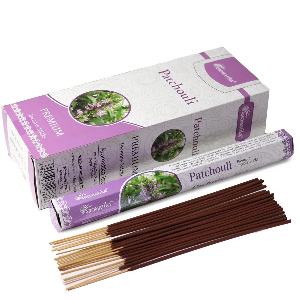 Patchouli Røkelsespinner Uten Kull Aromatika