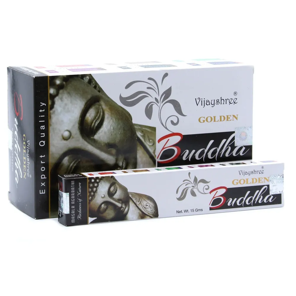 Røkelse Gull Buddha 15g