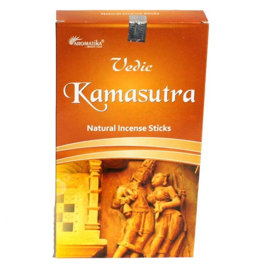 Røkelsespinner Kamasutra Masala Vedic, 12 pinner