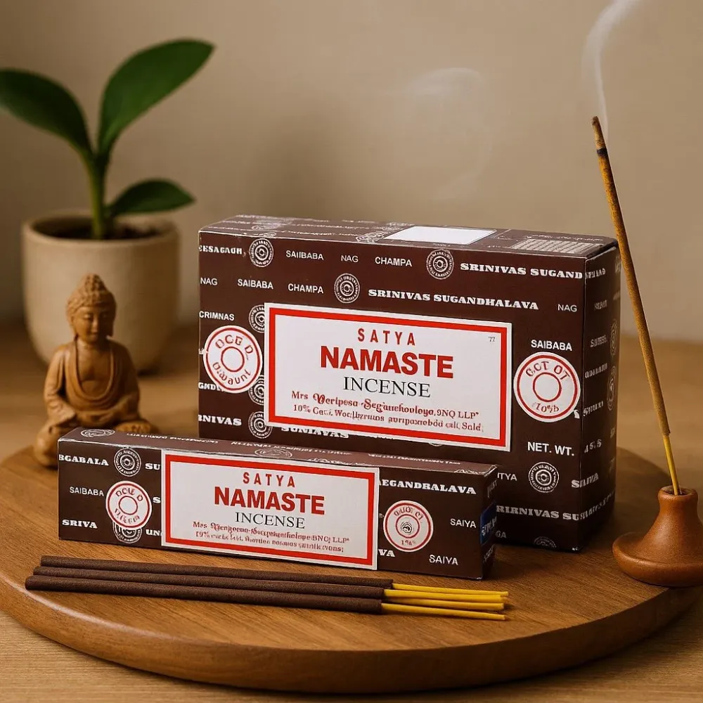 Røkelsespinner Namaste 15g Satya