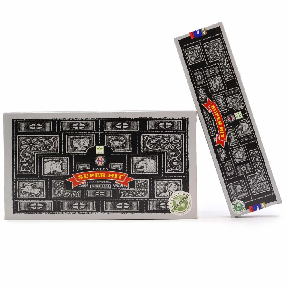 Røkelsespinner Super Hit 100g Satya