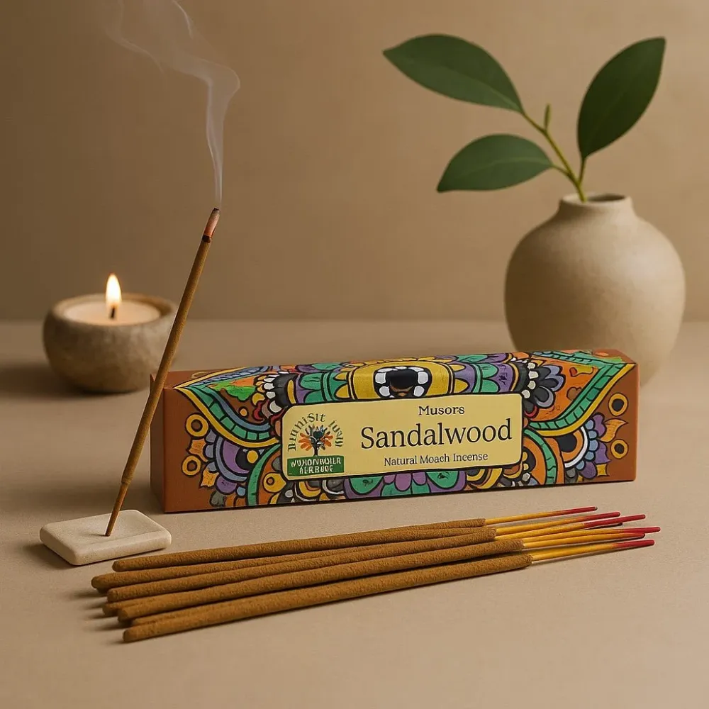 Sandeltre Røkelsespinner Masala, Namaste Mandala