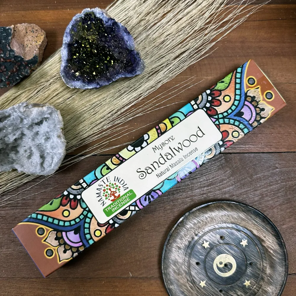 Sandeltre Røkelsespinner Masala, Namaste Mandala