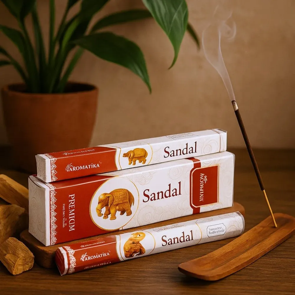 Sandeltre Røkelsespinner Uten Kull Hex Aromatika