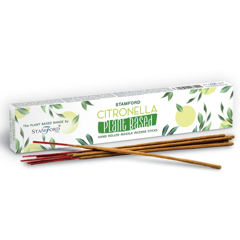 Sitronella Masala Røkelsespinner, Plantebasert