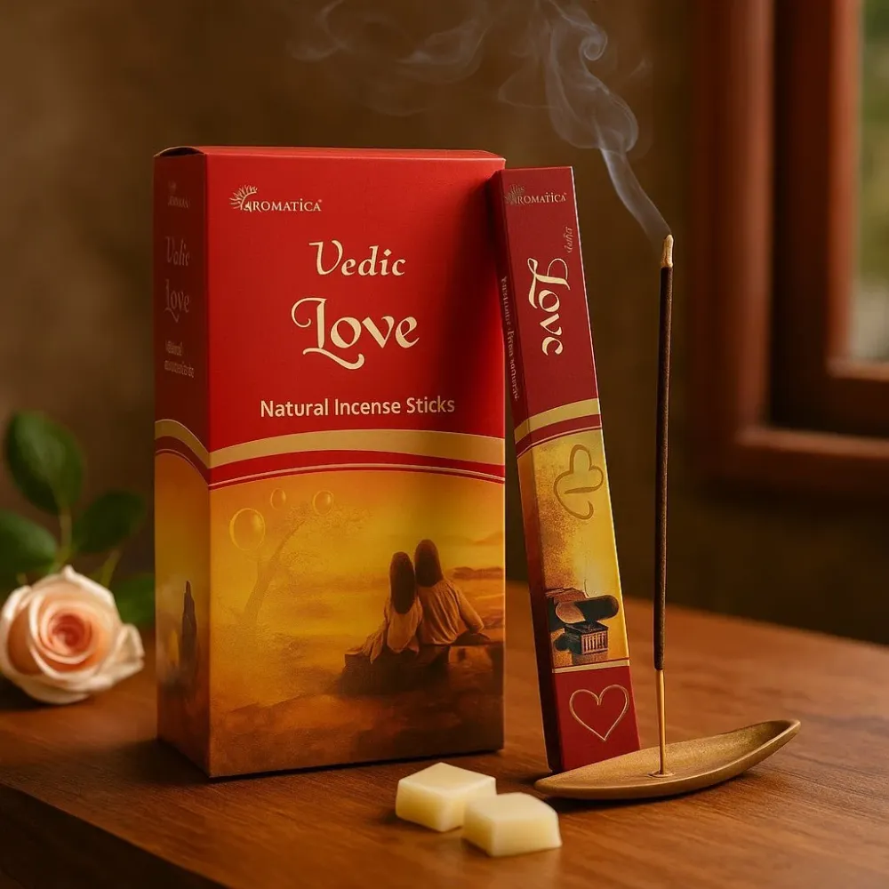 Veda Røkelsespinner Meditasjon – 12 Pinner