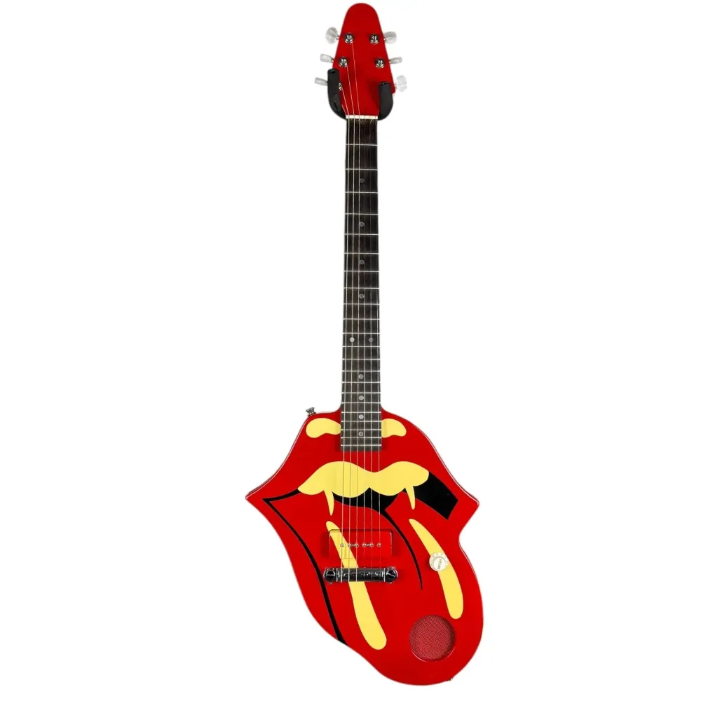 Rolling Stones Tongue Logo Gitar