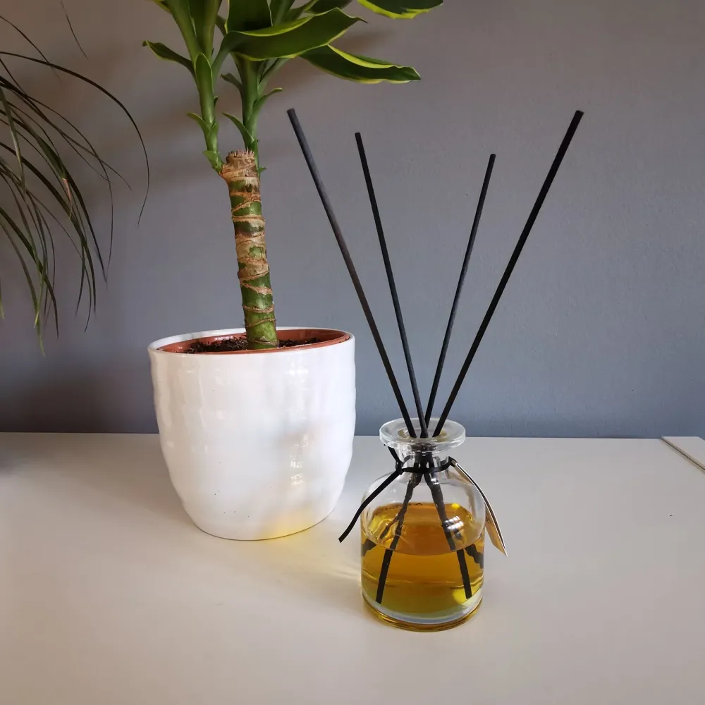 Rør Diffuser Pinner Svart Fiber 25cm, 250 Pakke
