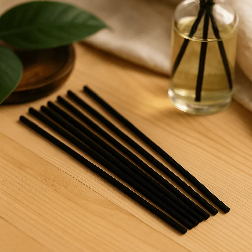 Rør Diffuser Pinner Svart Fiber 25cm x 4mm