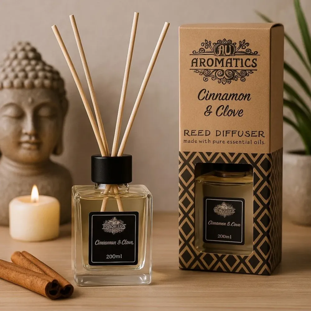 Kanel Nellik Rør Diffuser 200ml